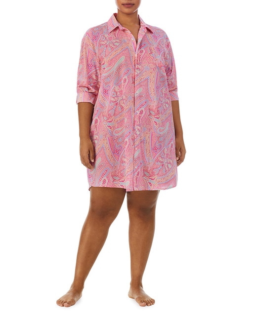 Imagen 0 de Camisón largo en color rosa