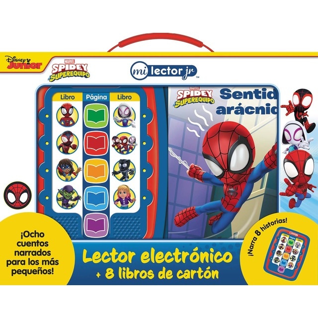 Imagem 0 de LECTOR MÁGICO JUNIOR SPIDEY ME READER JR
