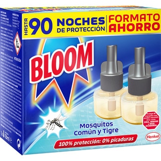 insecticida volador eléctrico continuo antimosquitos 2 recambios 18 ml - Bloom