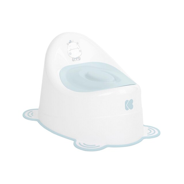 Imagen 0 de Orinal antideslizante Hippo Azul