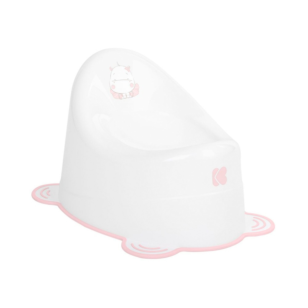 Orinal antideslizante Hippo Rosa Rosa-2