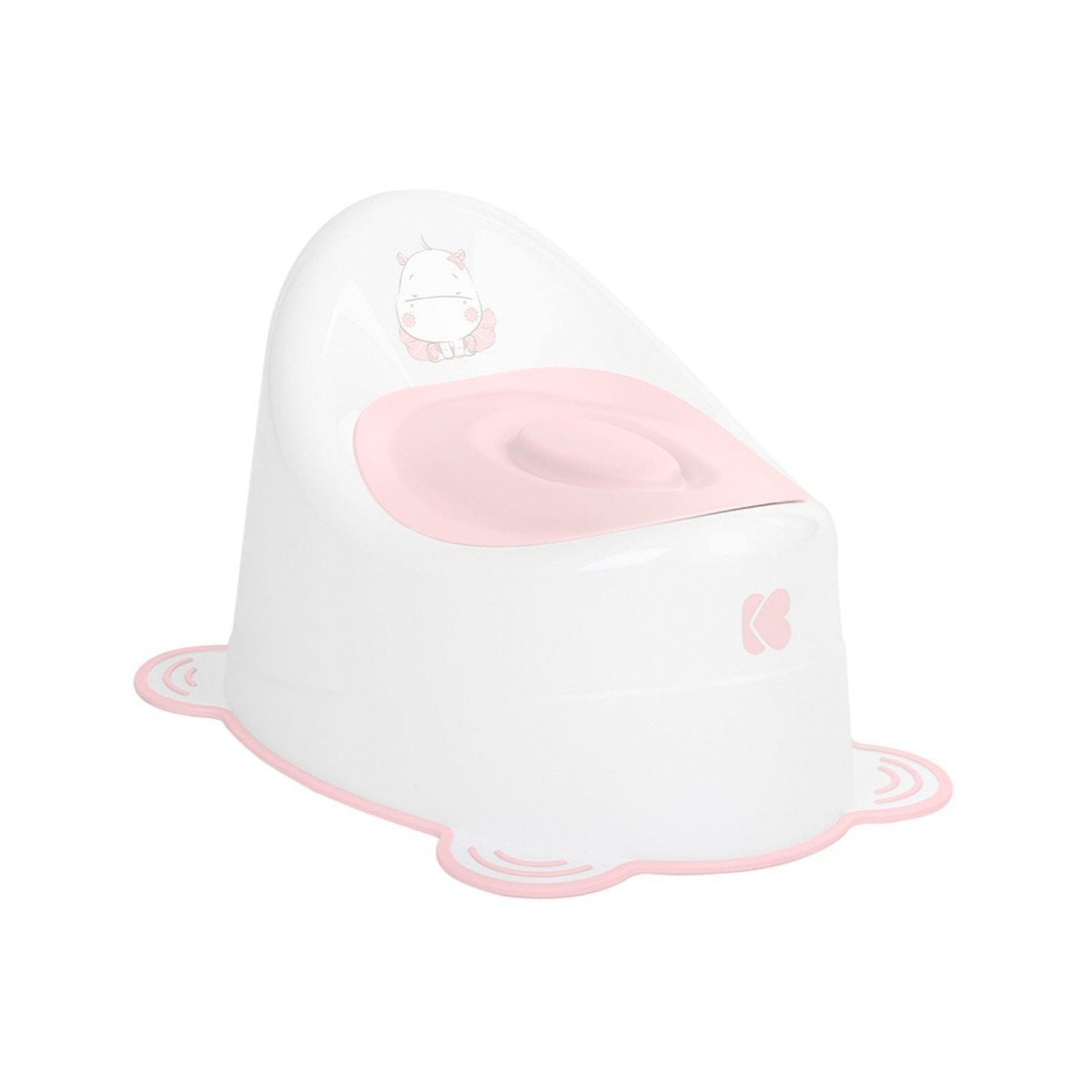 Orinal antideslizante Hippo Rosa Rosa-1