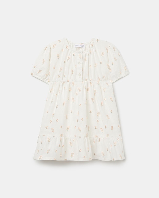 Imagen 0 de Vestido de bebe niña manga corta