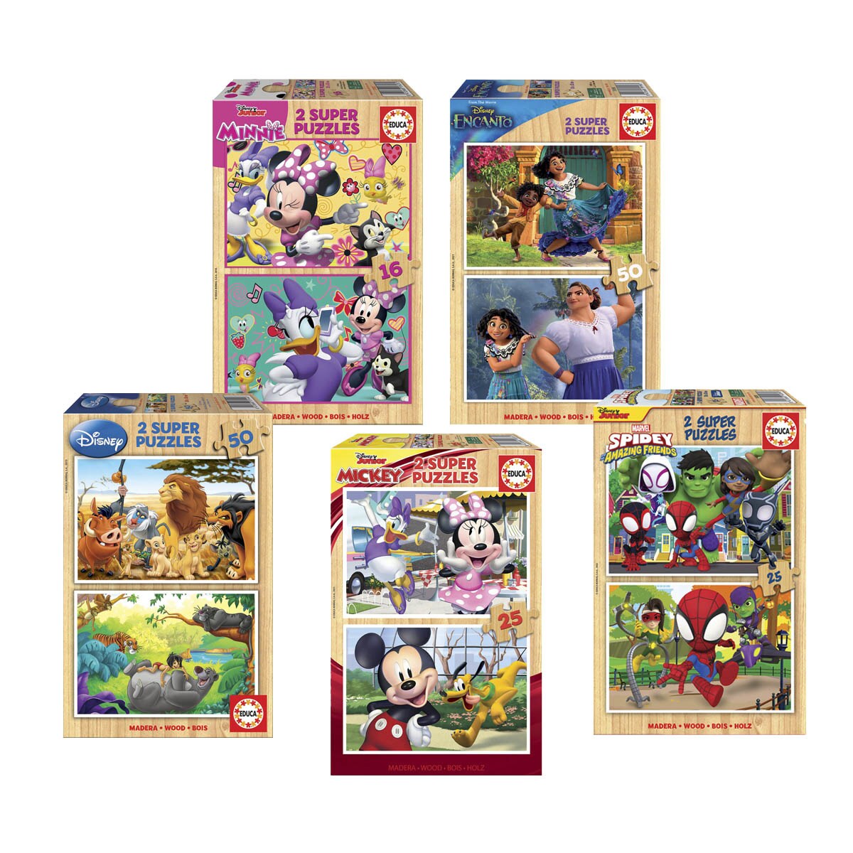 Super Puzzles Madera Disney · Disney · El Corte Inglés