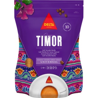 Café Moído Torrado Lote Timor Moagem Universal embalagem 220 g - Delta