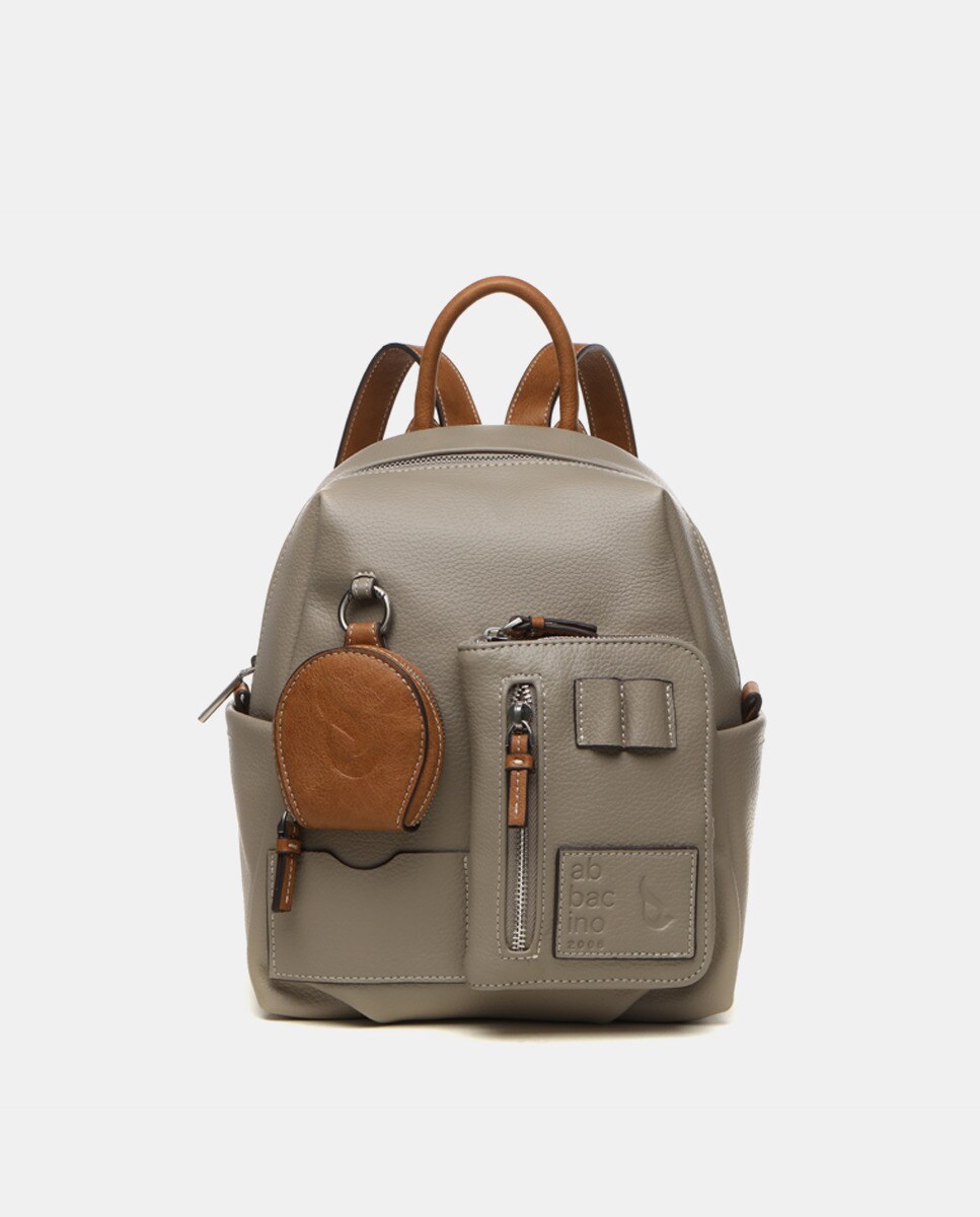 Sac à dos zippé en matériaux recyclés