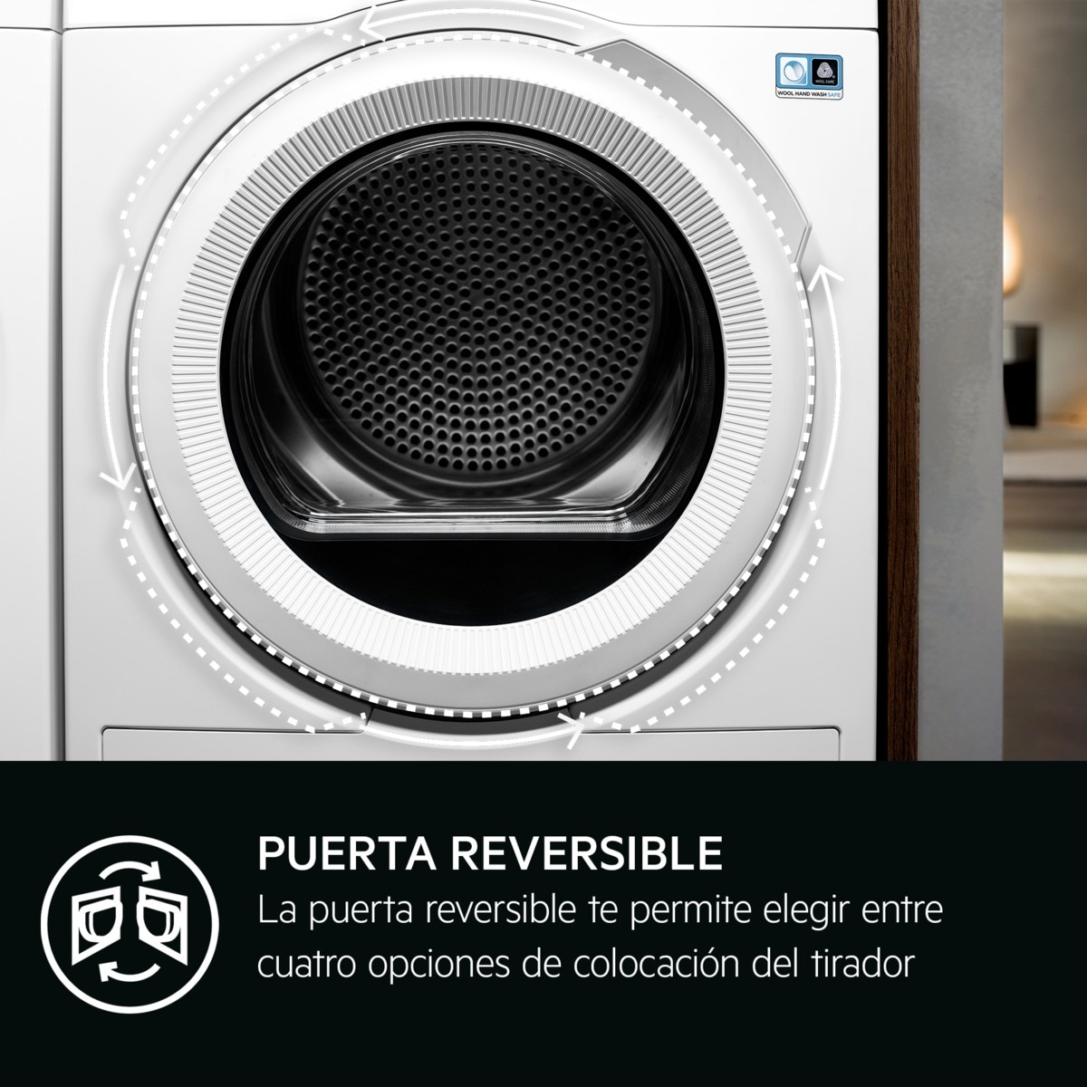 Máquina de Secar Roupa AEG TR708L2OZ Bomba de Calor, Sensidry e de 8 Kg - Branco Branco-9