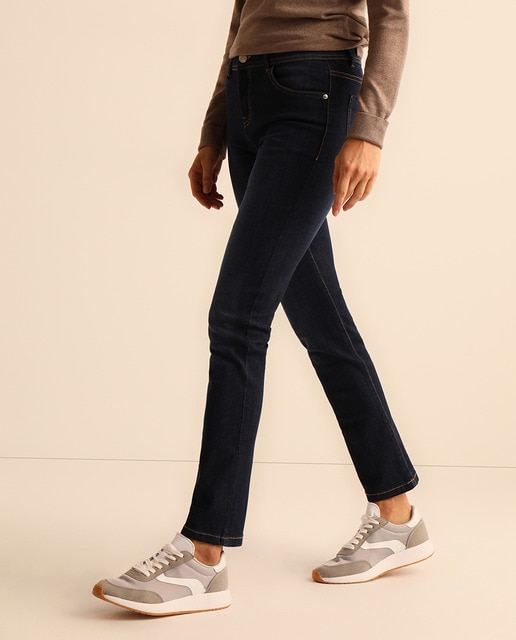 Imagen 0 de Vaquero recto de mujer cinco bolsillos