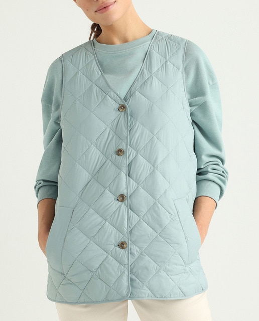 Imagen 0 de Chaleco de mujer acolchado botones