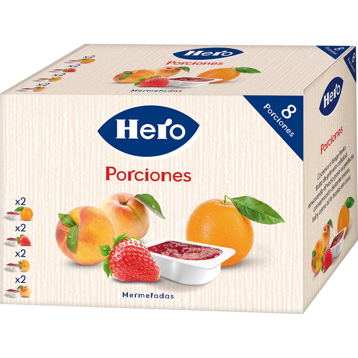 confituras surtidas estuche 8 unidades 25 g