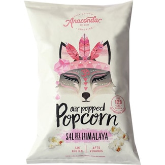 palomitas con sal del Himalaya 55% menos grasa bolsa 30 g - Anaconda