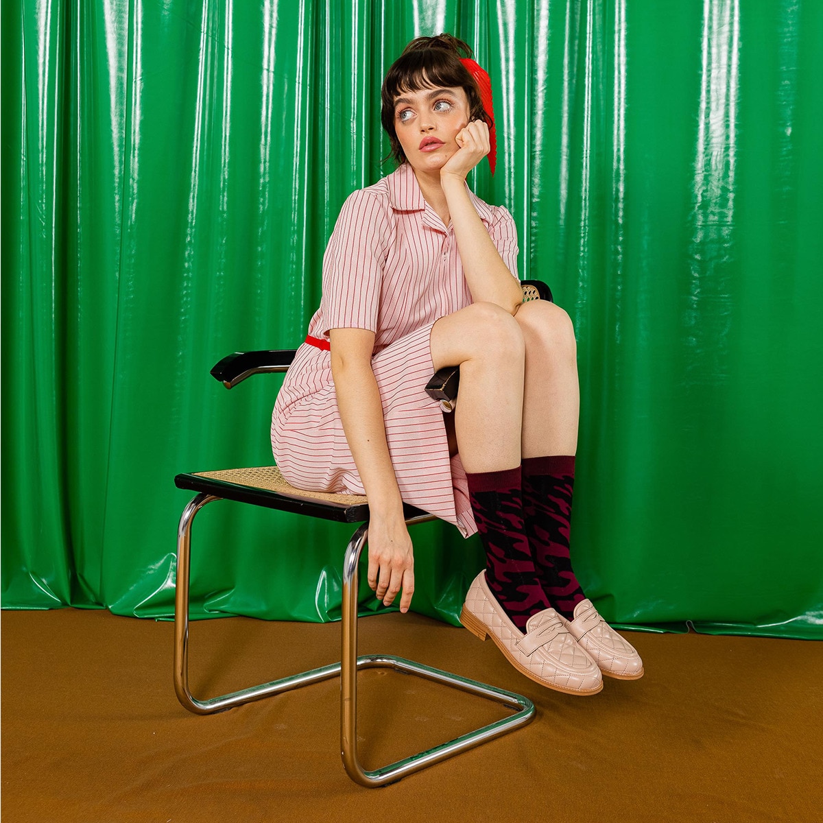 Calcetines Eat My Socks vino rojo 5