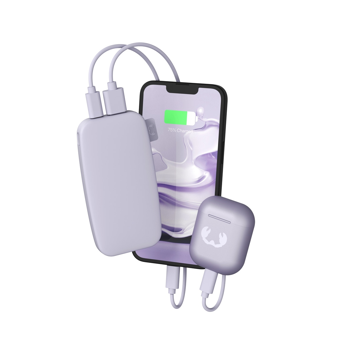 Powerbank 6000 mAh - Dreamy Lilac 2