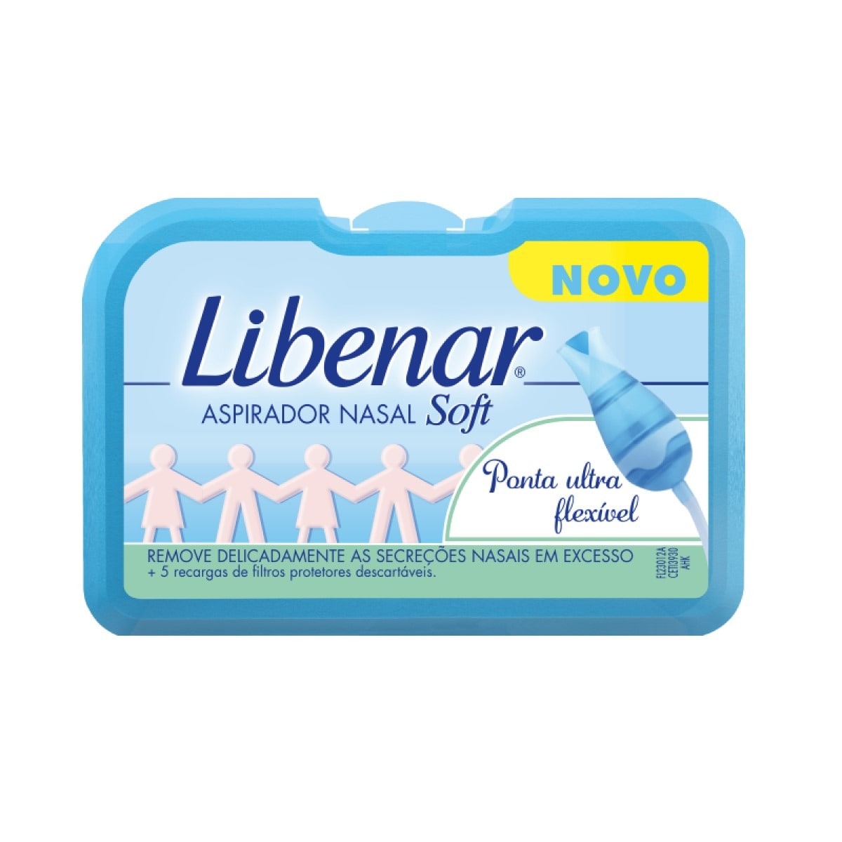 Aspirador Nasal Soft + 5 Recargas de Filtros Protetores Descartáveis 1