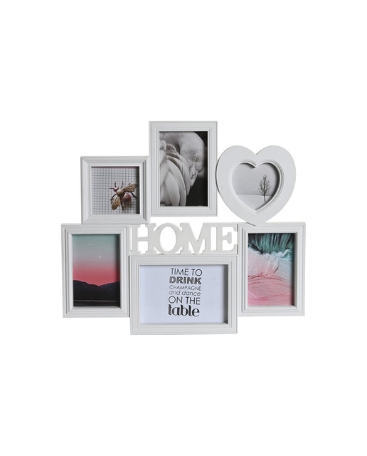 Imagen 0 de Marco multifoto 6 fotos blanco