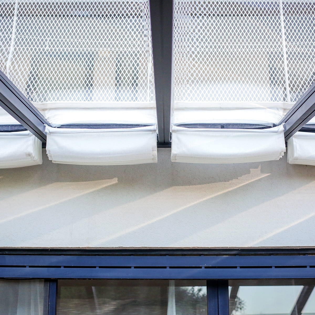 Pérgola Adosada Aluminio Stockholm Gris oscuro-15