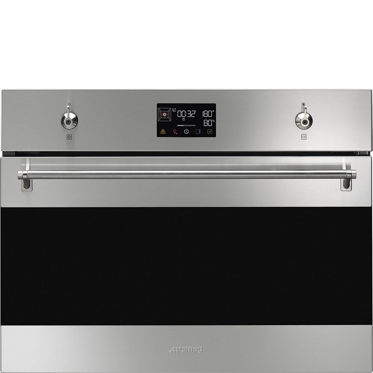 Imagem 0 de Forno Galileo Steam100 Smeg Classica SO4302S3X Combinado com Vaporeira, Limpeza VaporClean e de 41 Litros - Aço Inox