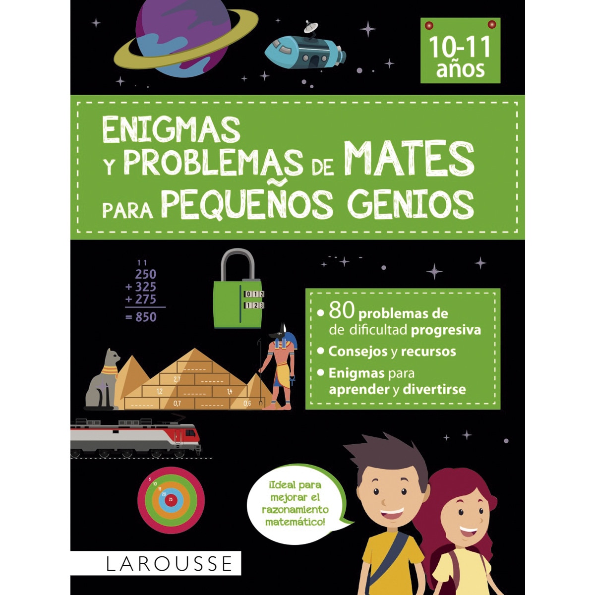 Imagem 0 de Enigmas y problemas de mates para pequeños genios (10-11 años)