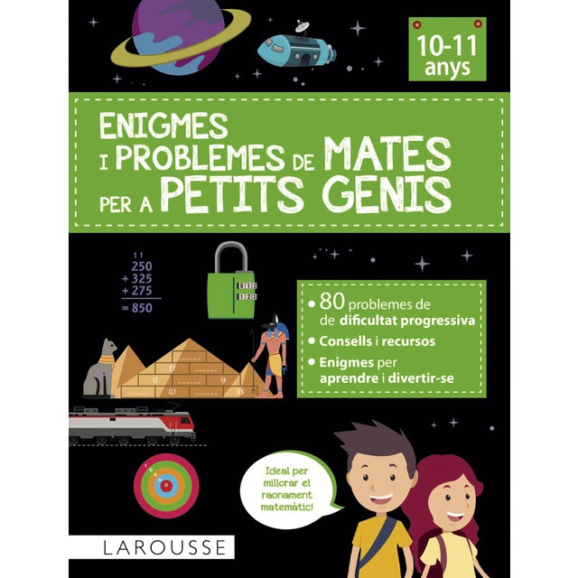 Imagem 0 de Enigmes i problemes de mates per a petits genis (10-11 anys)