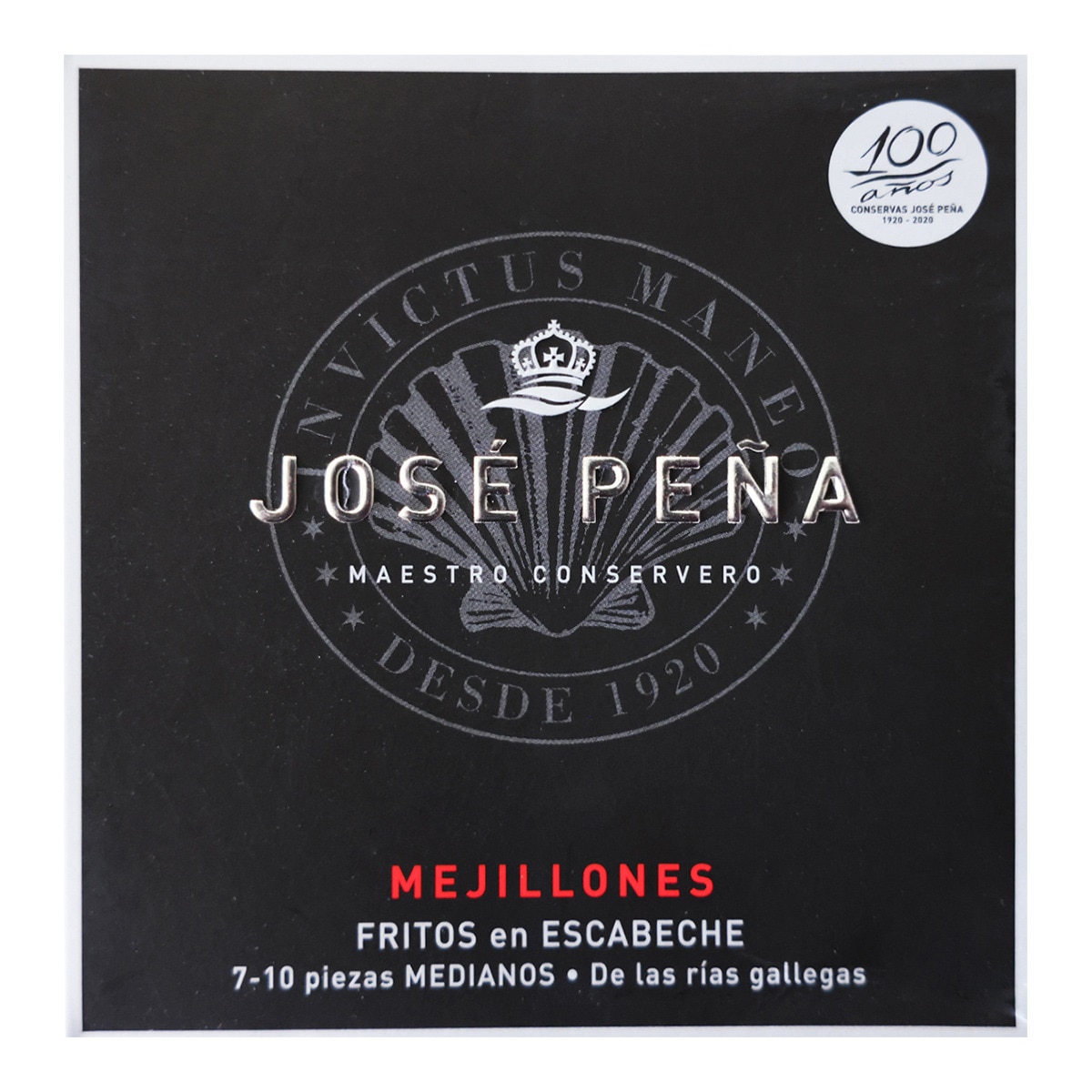 Moules frites marinées 710 pièces moyennes José Peña