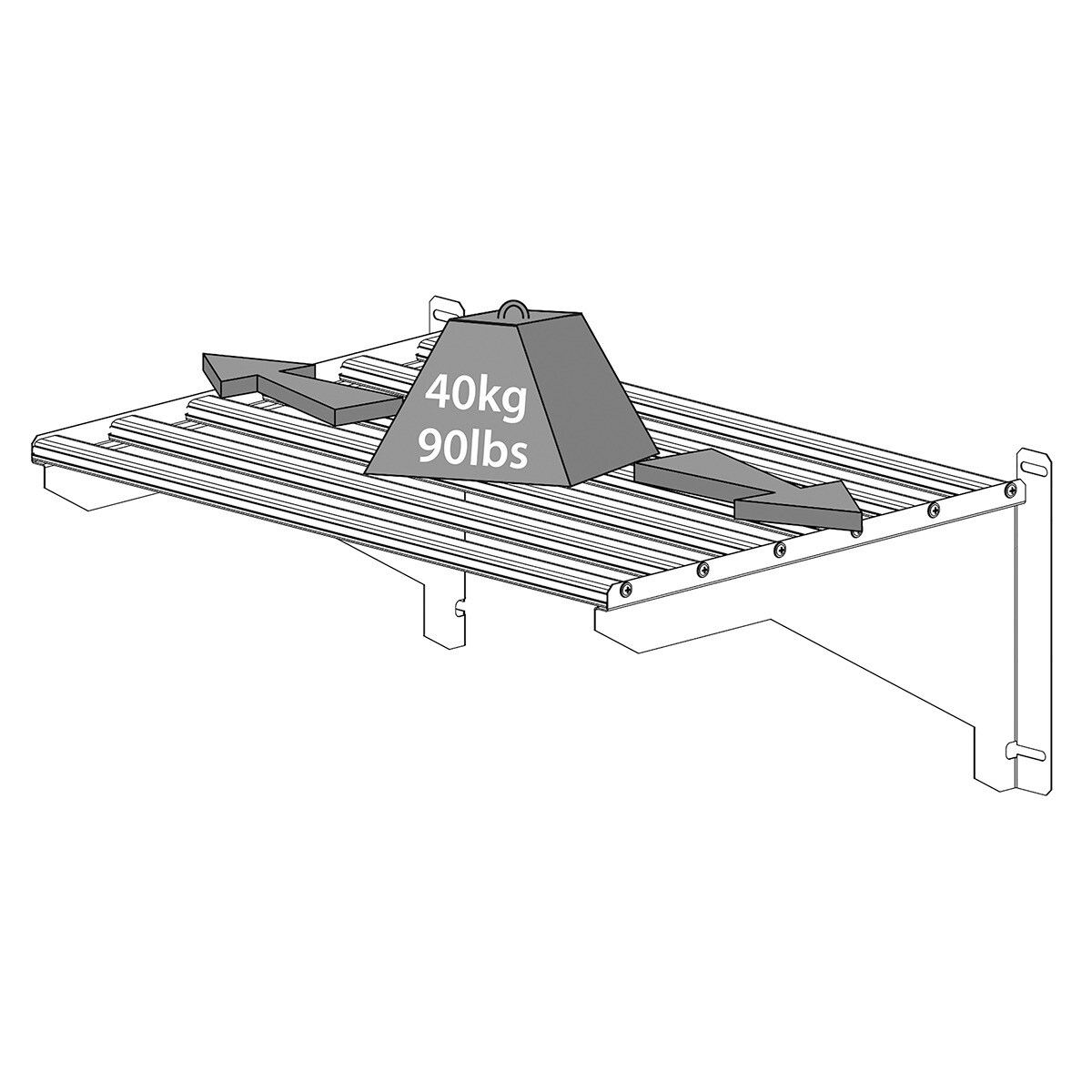 Kit Balda Alta Resistencia para Invernaderos Plateado-10