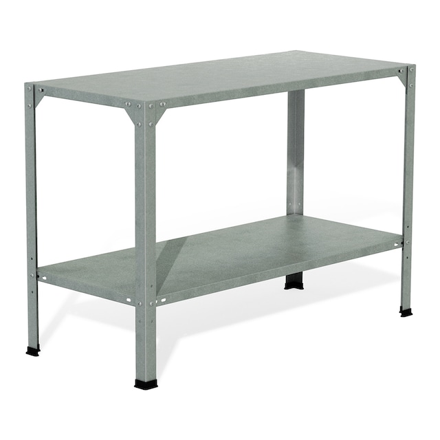 Imagen 0 de Estante Doble/Banco de trabajo metálico para Invernaderos