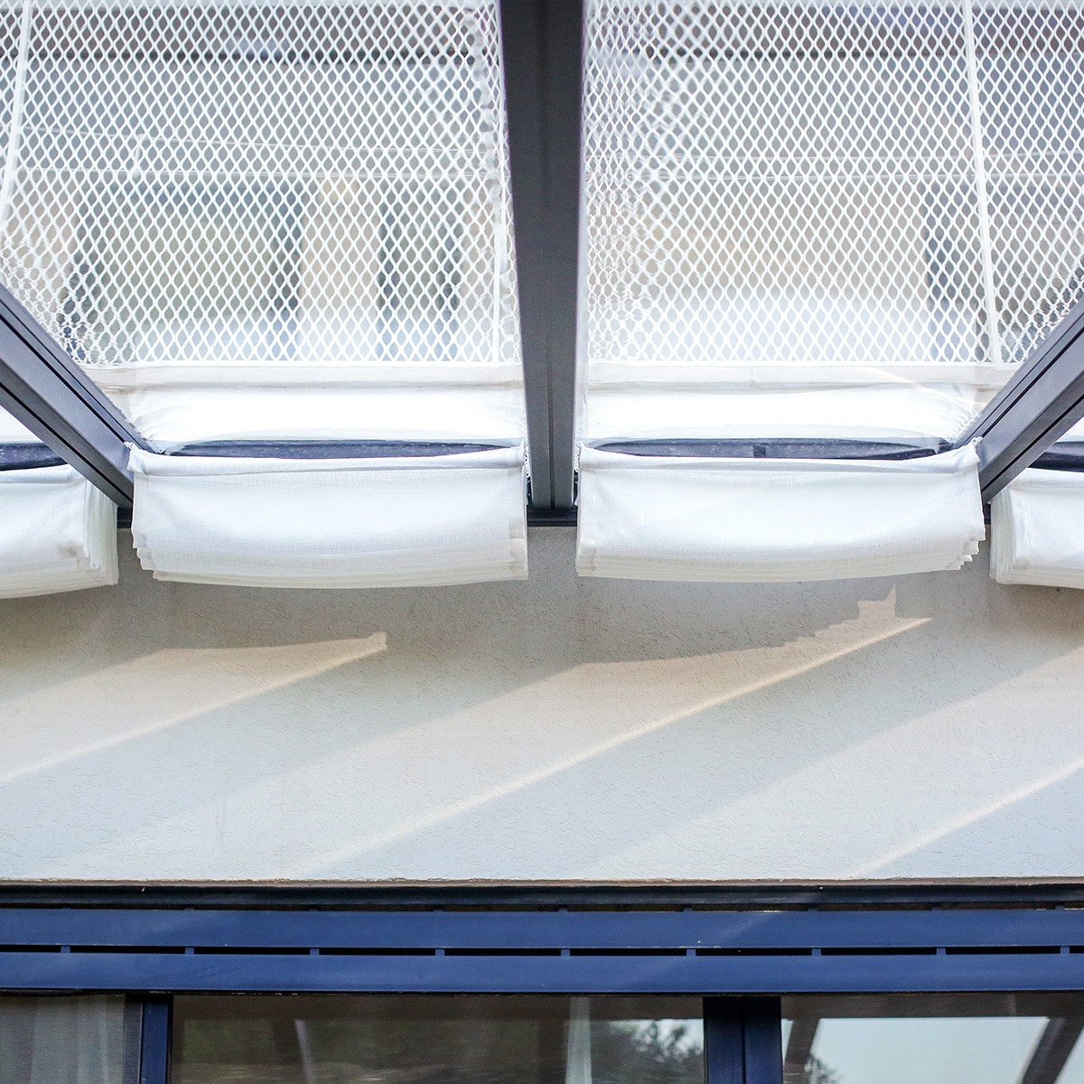 Kit Cortinas para Pérgola Stockholm Blanco-6