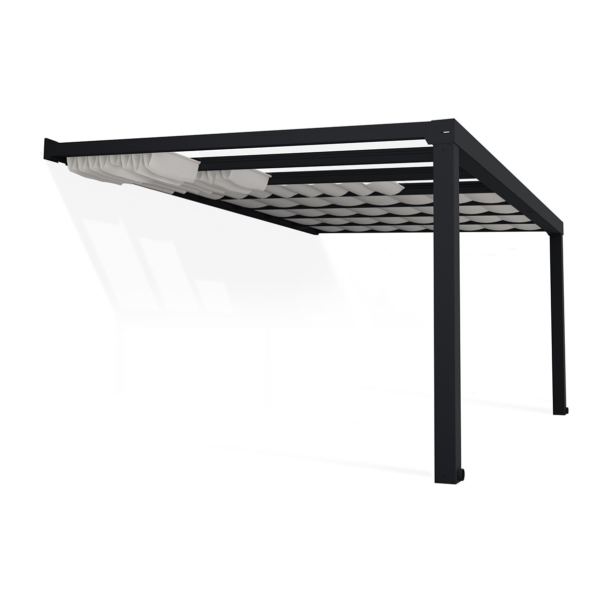 Kit Cortinas para Pérgola Stockholm Blanco-4