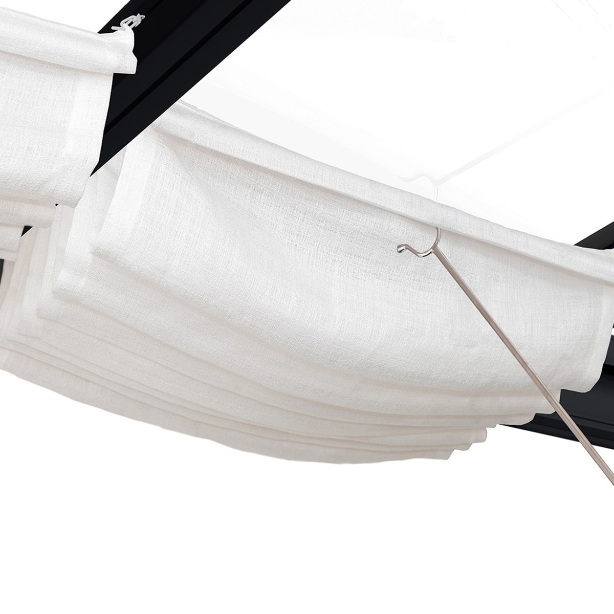 Kit Cortinas para Pérgola Stockholm Blanco-2