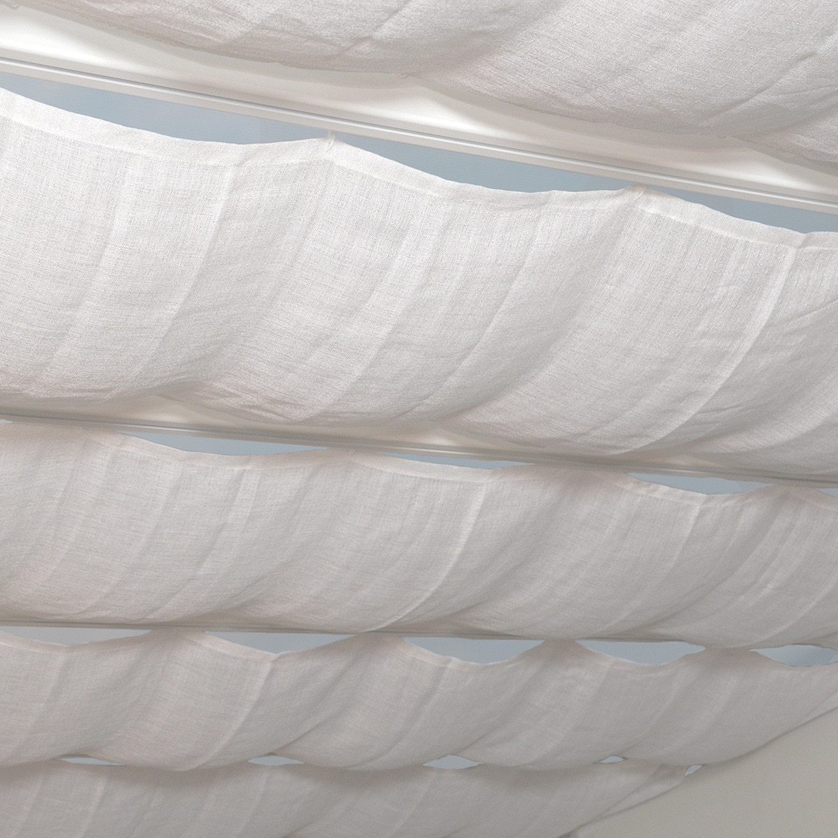 Kit Cortinas para Pérgolas Capri/Olympia Blanco-4