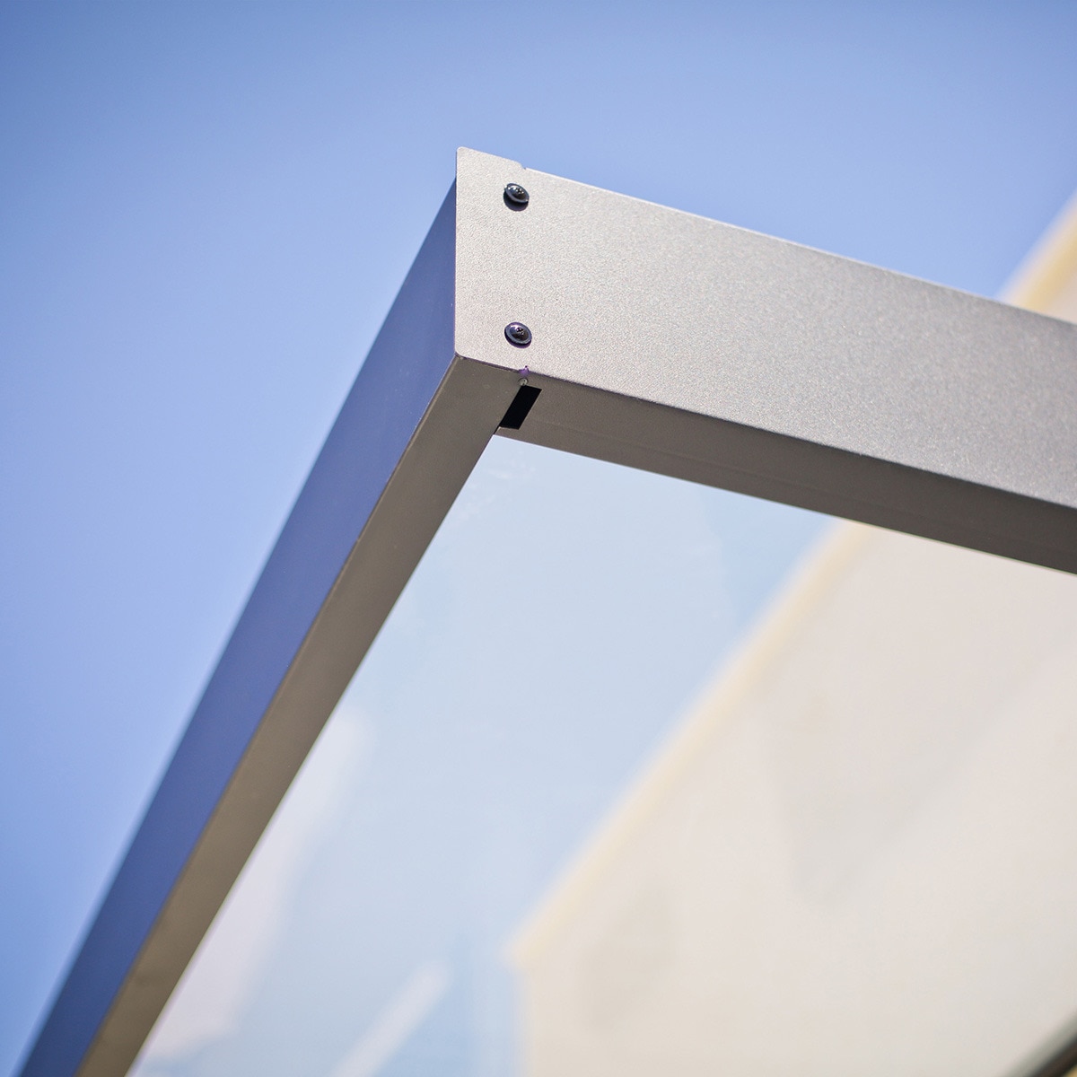 Marquesina para Puerta Canopy Sophia 160x95 cm Gris oscuro-7