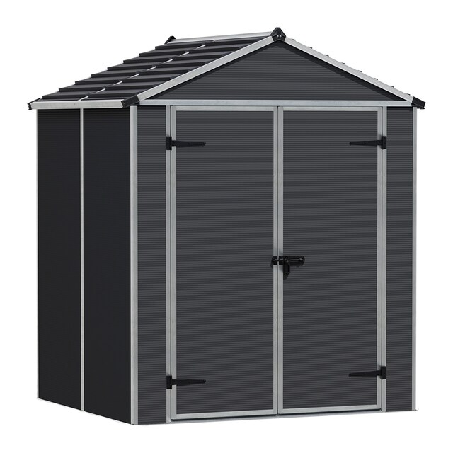 Imagen 0 de Caseta policarbonato+aluminio Rubicón 185 x 154 cm