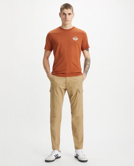 Imagen 0 de Pantalón de hombre cargo slim tapered