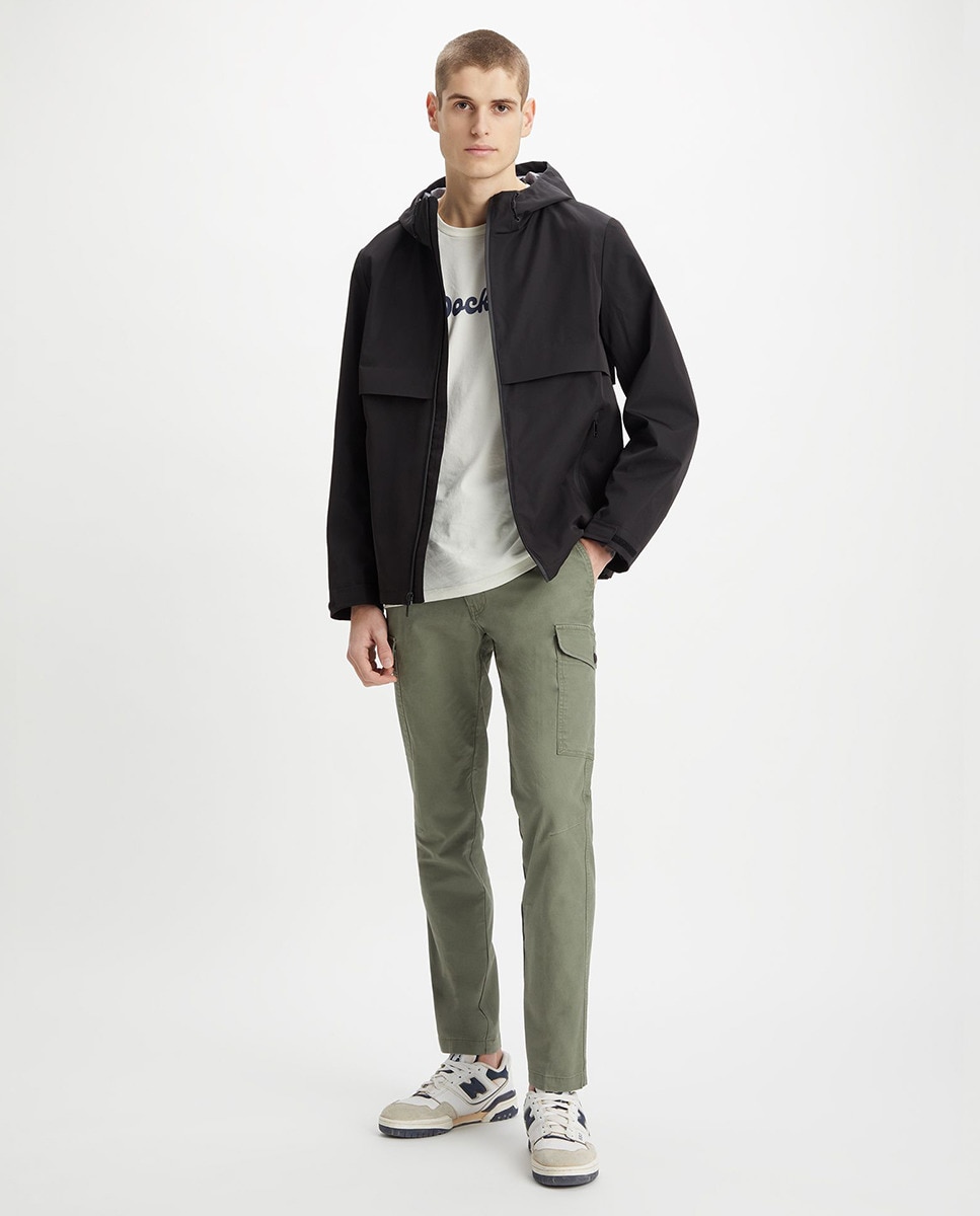 Calças Cargo Slim Tapered Verde-militar-6