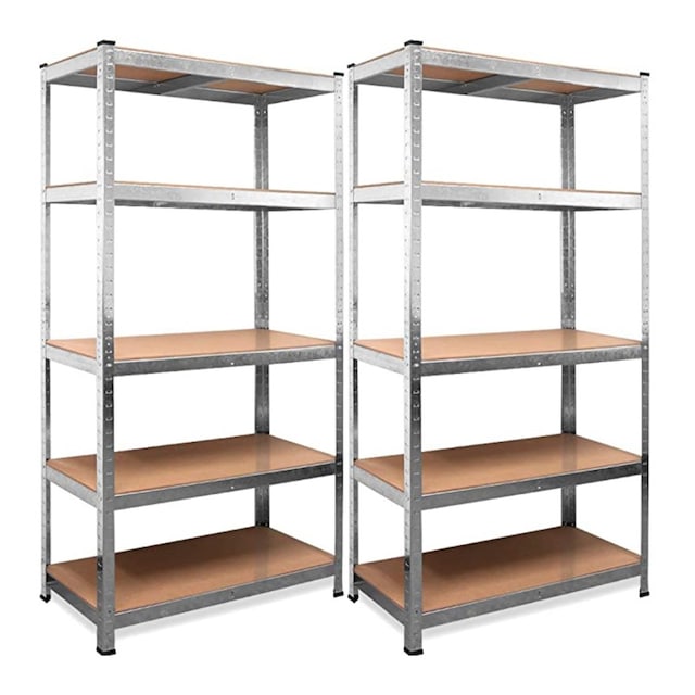 Imagen 0 de Pack 2 Estanterías Metálicas 5 Baldas