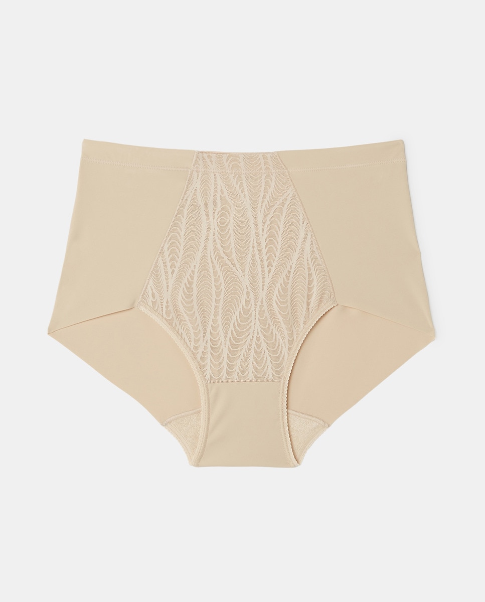 Imagem 0 de Cueca de Controlo com Corte de Laser e Renda