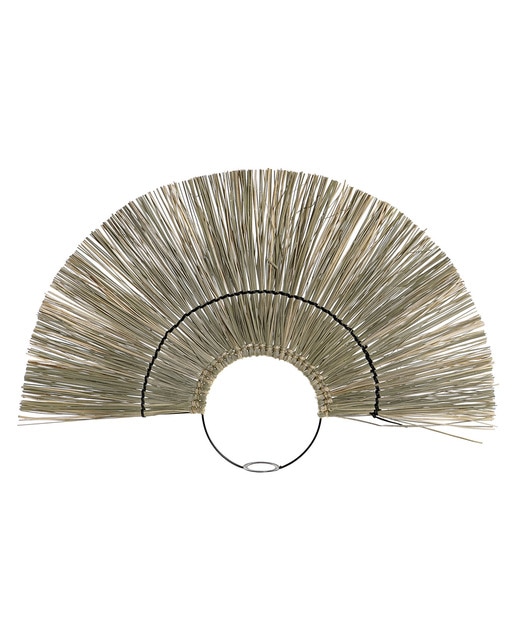 Imagen 0 de Pantalla fibra metal 70x6x45 natural marrón