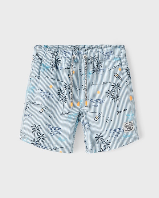 Imagen 0 de Bañador de niño contraste estilo bermuda