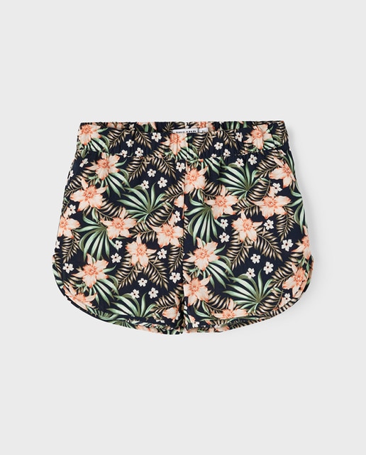 Imagen 0 de Pantalón corto de niña con cintura elástica