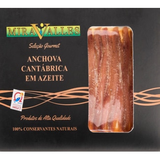 Anchova Gourmet embalagem 100 g - Miravalles