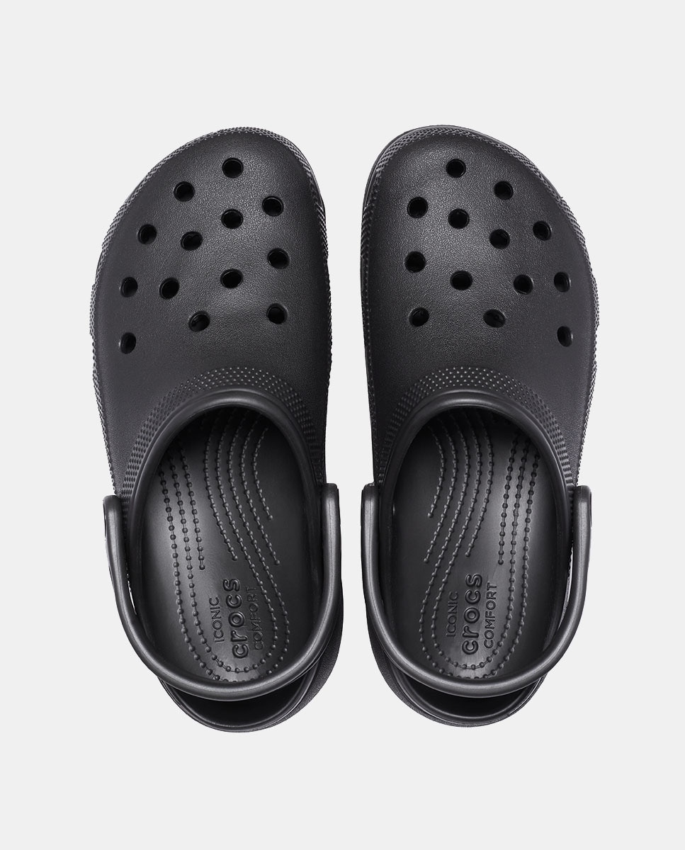 Socas com Plataforma Classic Platform Preto-3