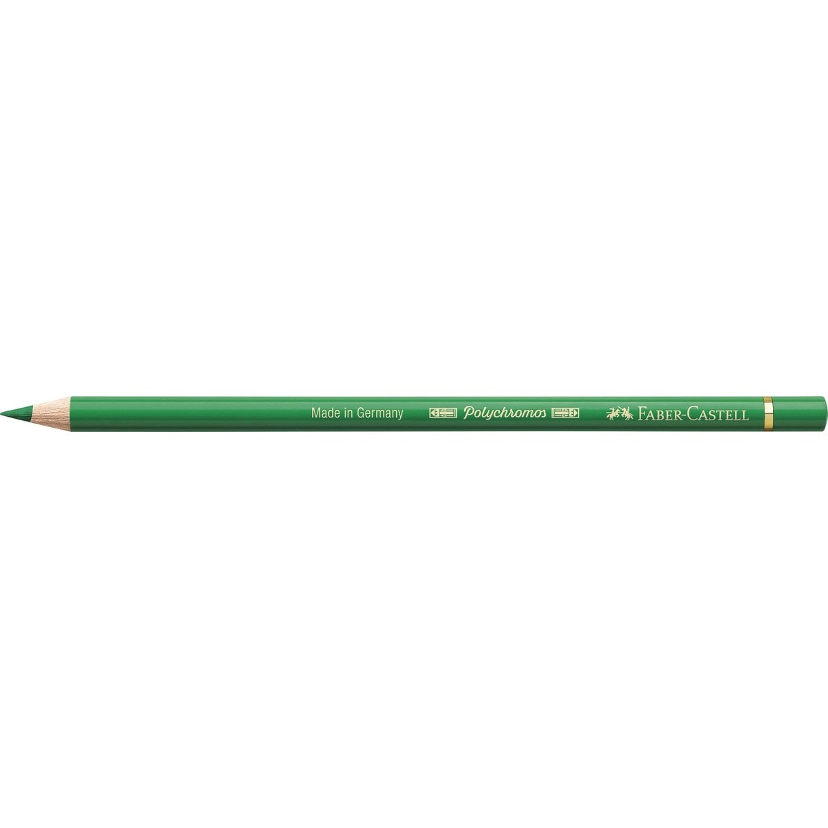 Lápiz de color Polychromos extraordinaria calidad Faber-Castell verde esmeralda Verde esmeralda-2