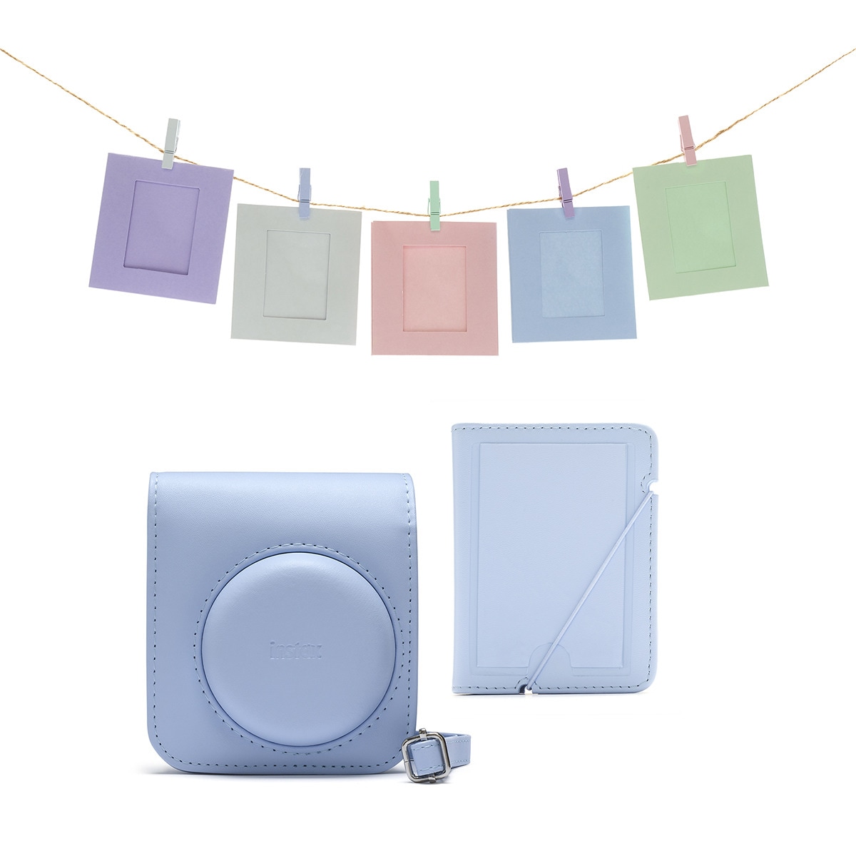 Kit de accesorios para instax mini 12 Azul-2