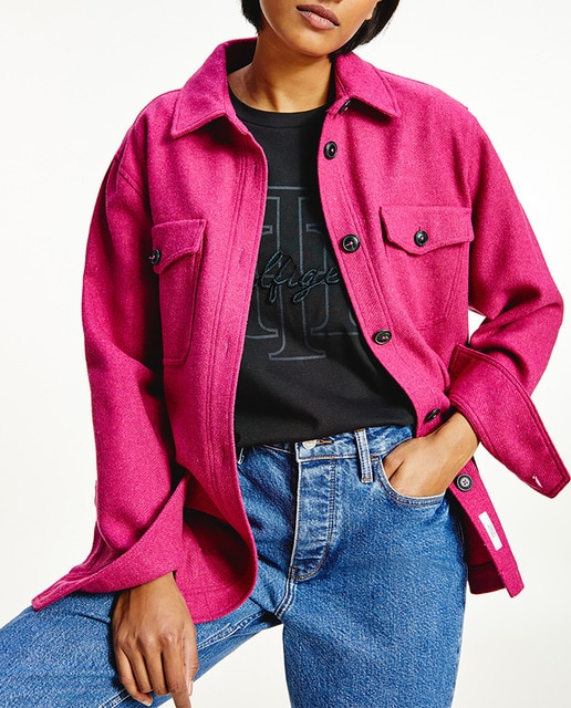 Imagen 0 de Sobrecamisa de mujer con botones