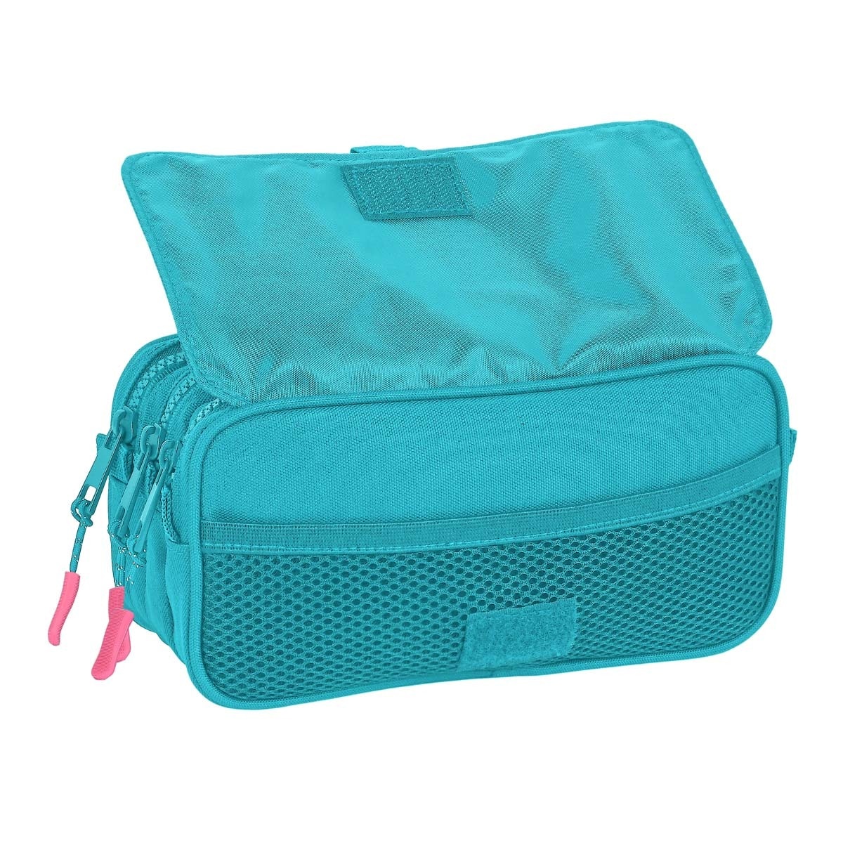 Portatodo triple big Munich  turquesa Azul Turquesa-4