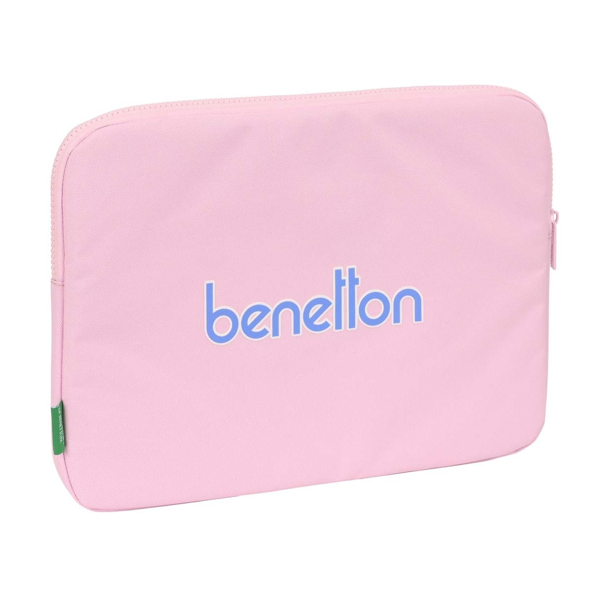 Funda para portatil 14'' Benetton Safta rosa claro Rosa claro-2