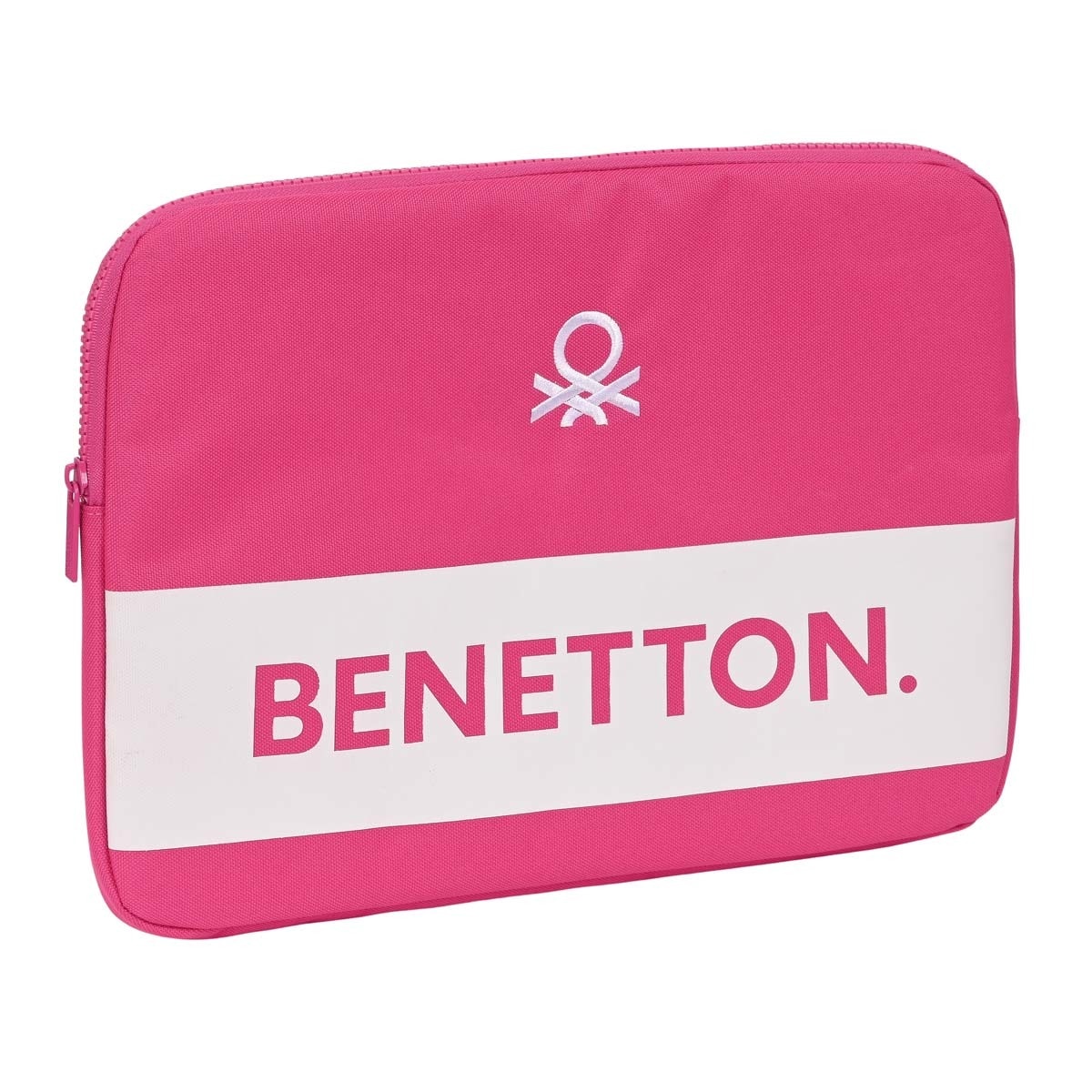 Imagen 0 de Funda para portatil 14'' Benetton Safta rosa fucsia