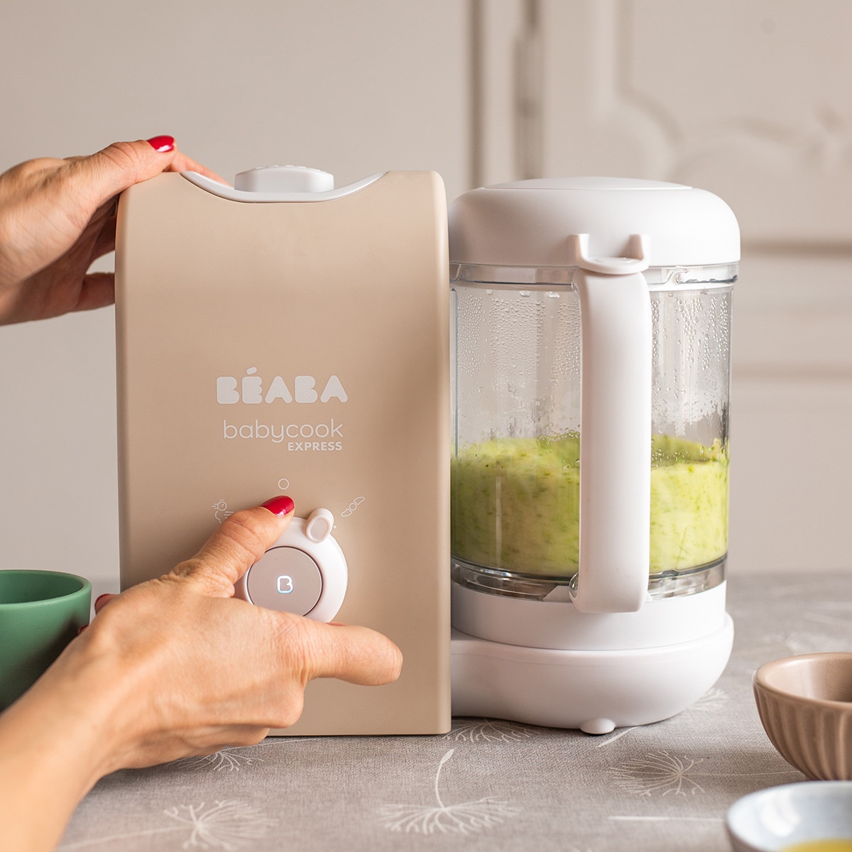 Robô de Cozinha Babycook Express Branco Farinha-9