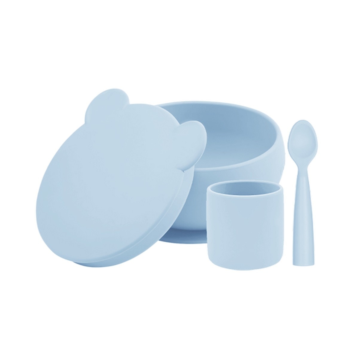 Conjunto de Alimentação BLW Set I - Azul Mineral Azul-1