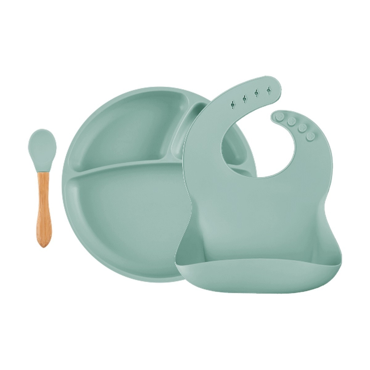 Imagem 0 de Conjunto de Alimentação BLW Set II - River Green